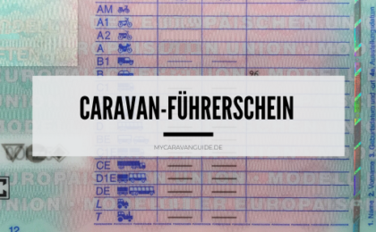 Der Caravan-Führerschein